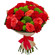 bouquet of roses and carnations. Kazakhstan